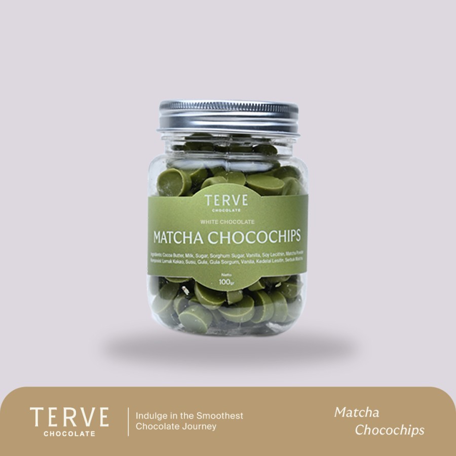 

Terve Chocochips Matcha 100 gr
