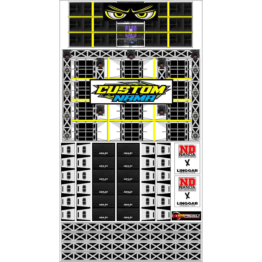 

STIKER MINIATUR SOUND HOREG M6 LIGHTING