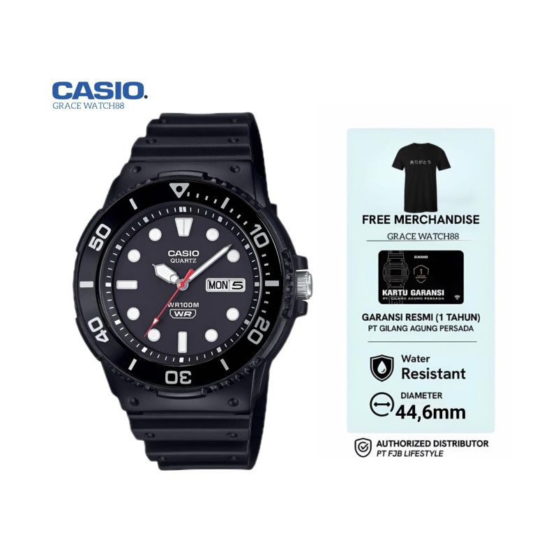 Jam Tangan Pria Casio MRW-230H-1E1VDF / Jam Tangan Casio Mrw-230h-1e1 Garansi Resmi 1 Tahun