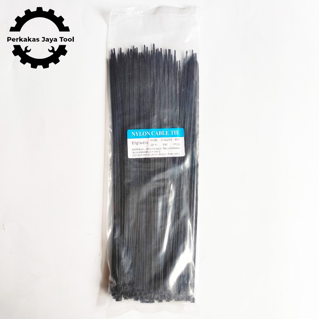 

Kabel Tie / Kabel Ties / Kabel Tish 3.5x250 mm Tali Tis Pengikat