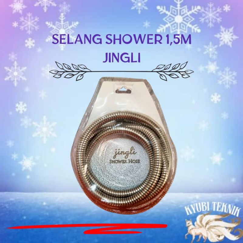 Selang Shower kamar mandi Jingli/Gzr 1,5M