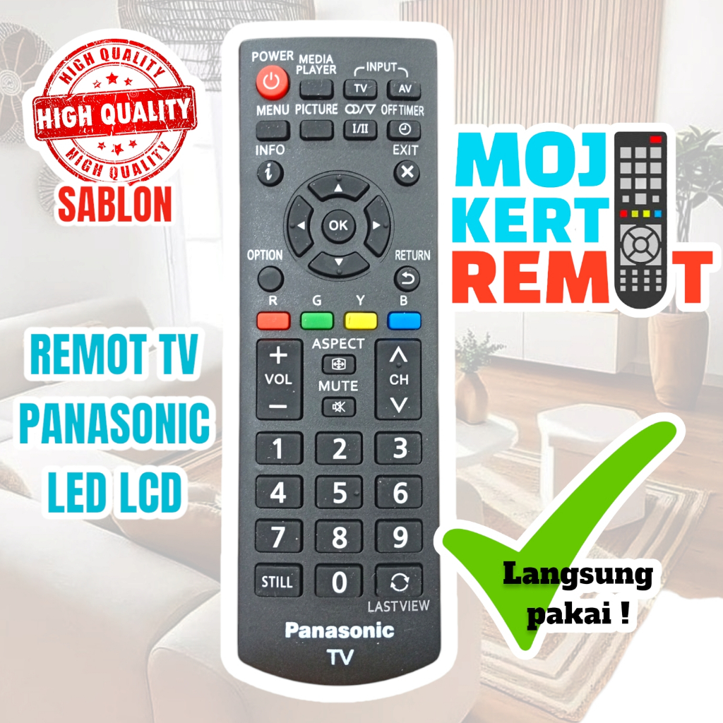 Remote / Remote TV LED LCD Panasonic