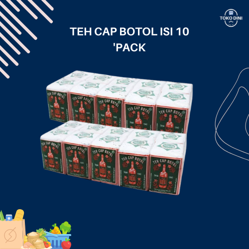 

Teh Cap Botol Hijau 40gr isi 10 Pack