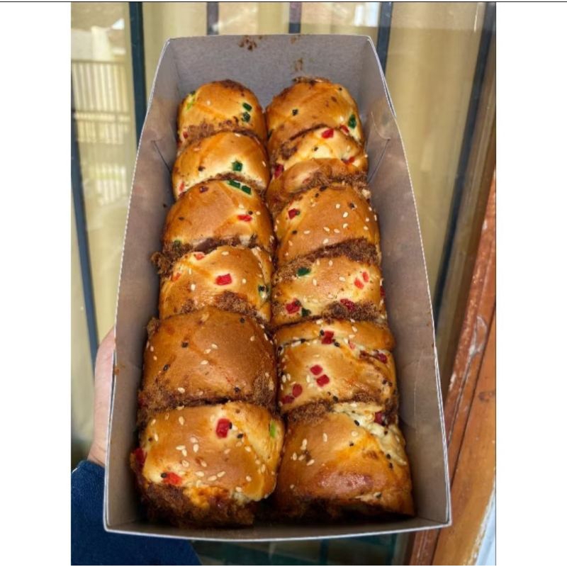 

ROTI FLOSS ROLL ABON OLEH OLEH KHAS SOLO