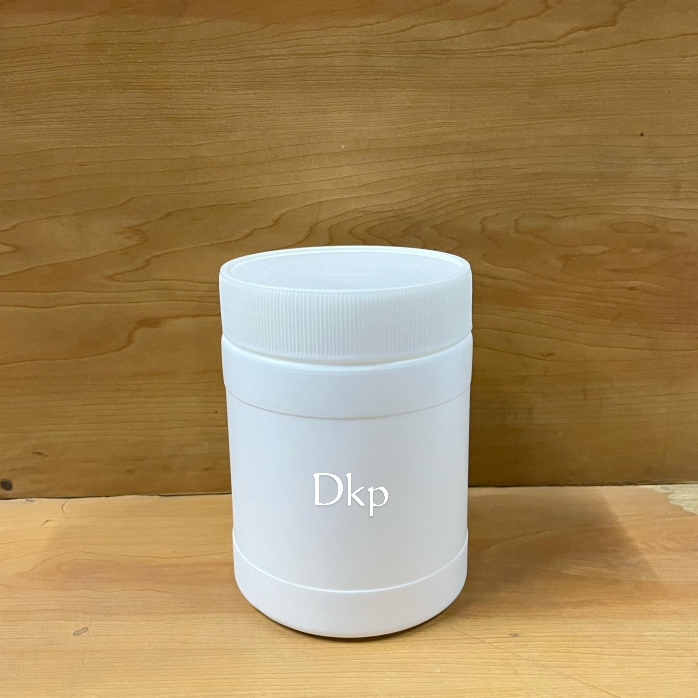 Botol Plastik Lurus Pot Jar Toples Tutup Pendek Bulat HDPE 500 Gram (isi 5pcs)
