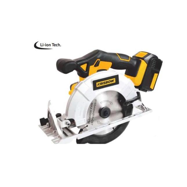 CORDLESS CIRCULAR SAW 18V KRISBOW 10205885