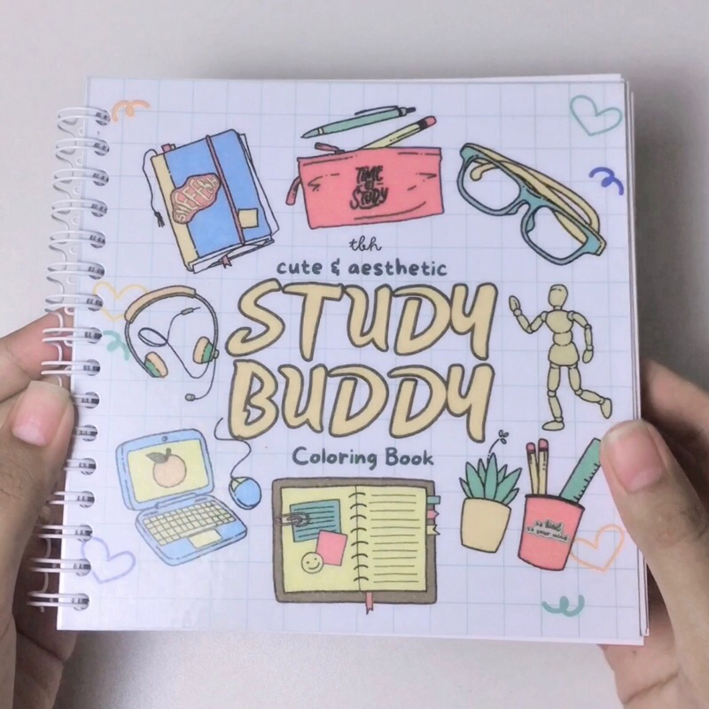 COLORING BOOK AESTHETIC | buku mewarnai | coloring book for adult