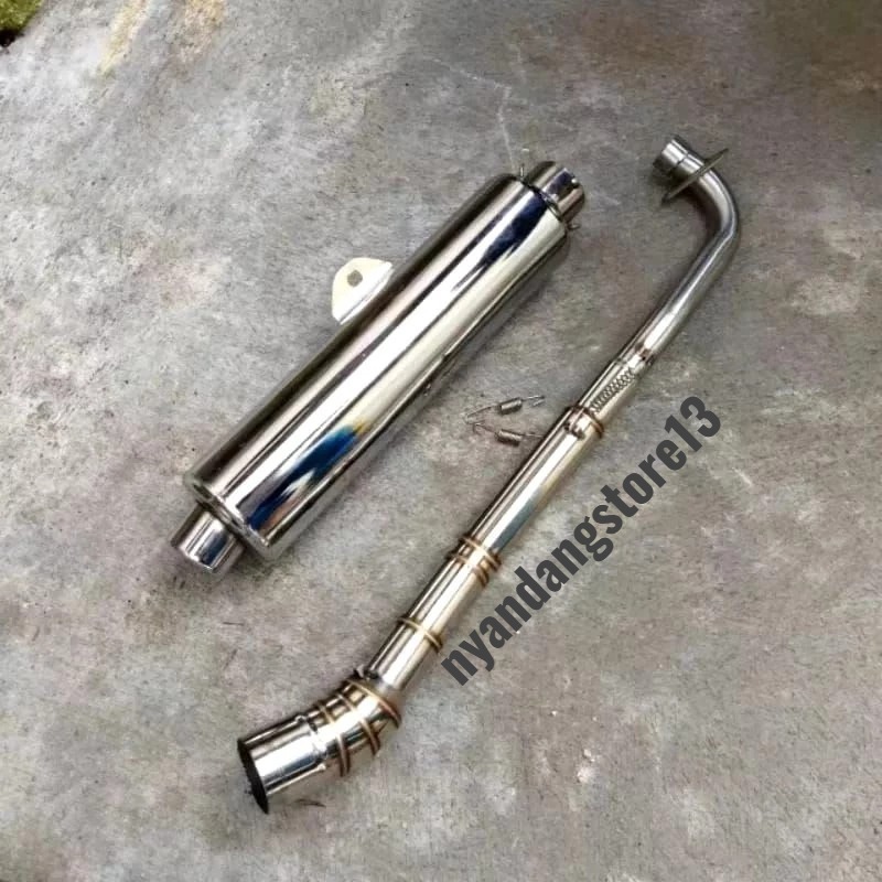 Knalpot Ckd Standar Jupiter Z Shogun Sp Shogun Kebo Smash Grand Revo Lama Supra Lama Vega