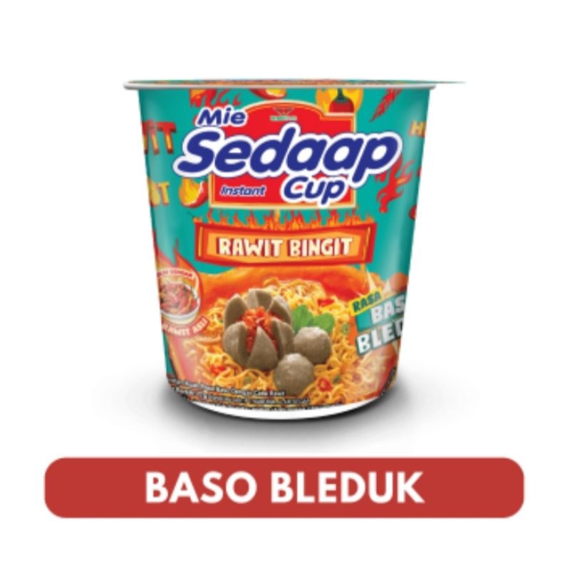 

Mie Sedaap Baso Bleduk Cup 77gr