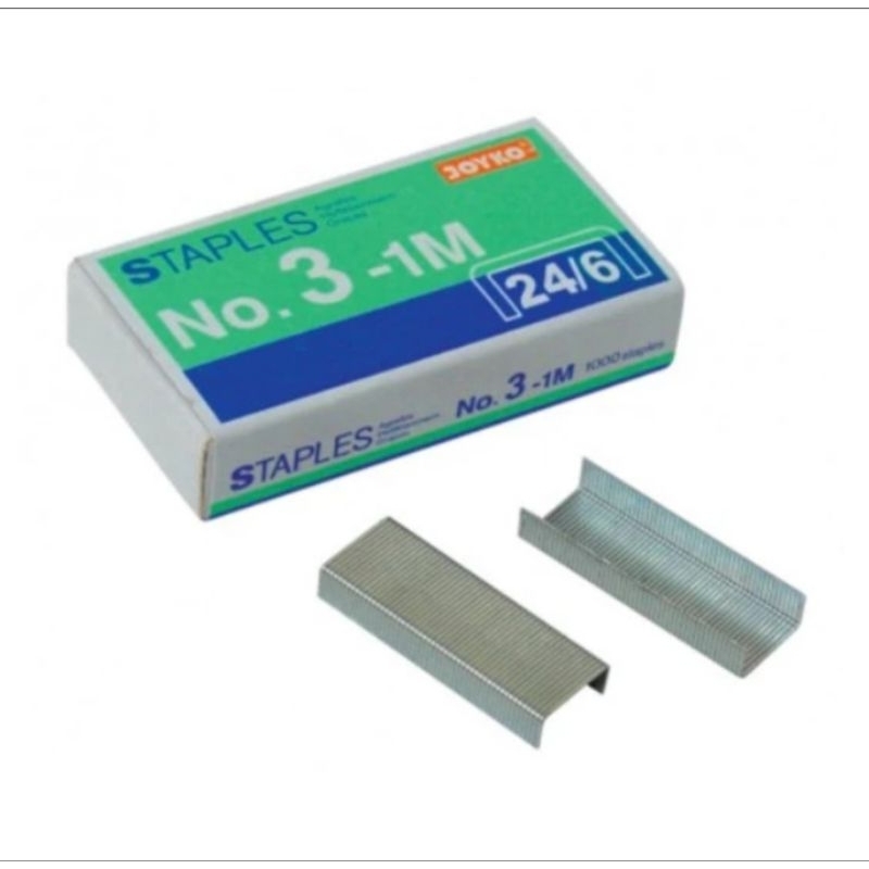 

Joyko Isi Staples No. 3-1M (dus kecil)