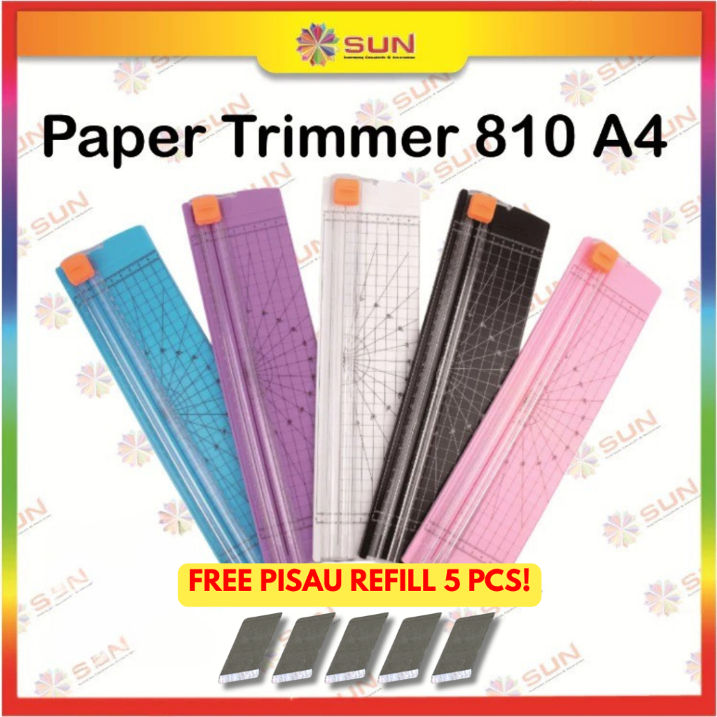 

Alat Potong Kertas / Paper Trimmer Kertas 810 A4