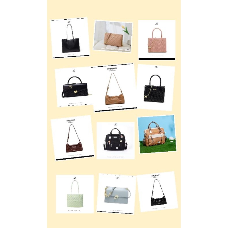 Tas Jims Honey, Harga ambyar, BARU, Berbagai model tas Jims honey Original harga ambyar