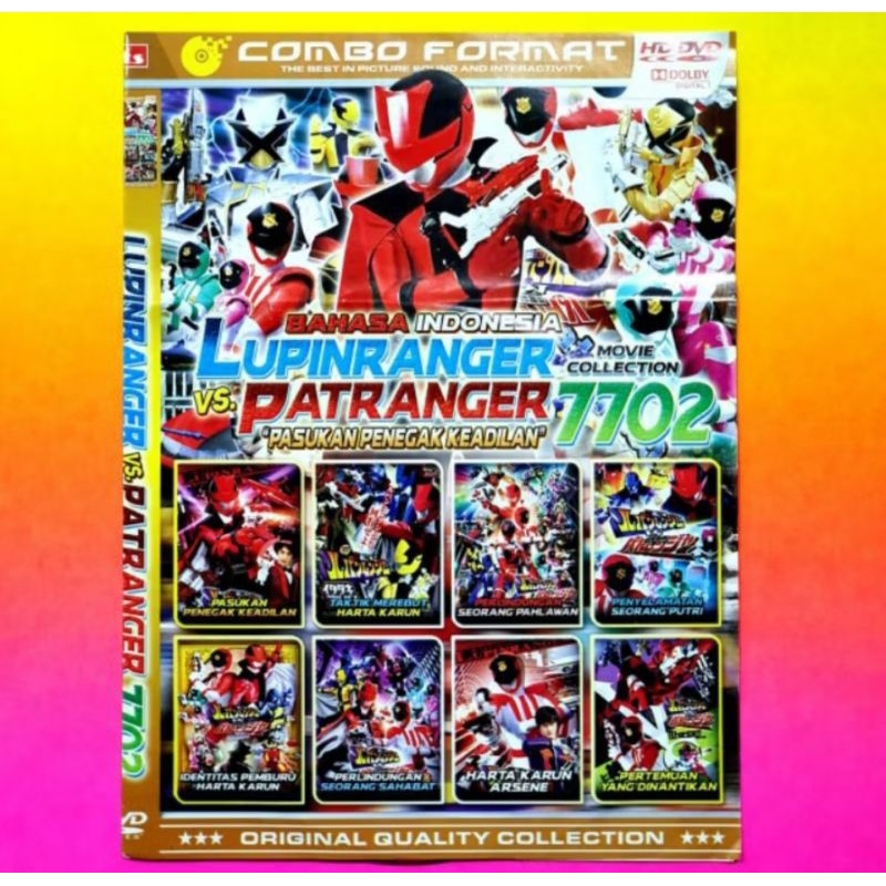 Kaset Video Film Collection anak-anak - Film Lupin rangers