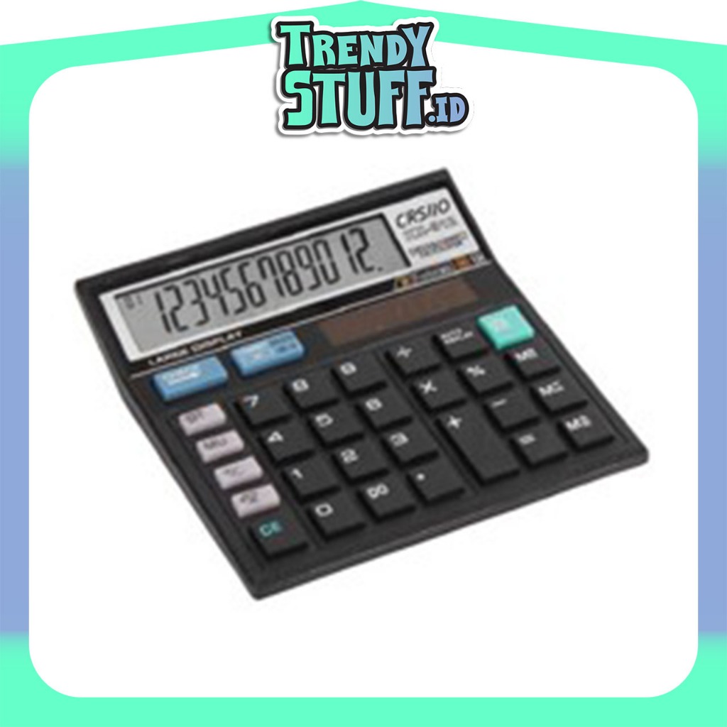 

TrendyStuff.id Kalkulator CT-512 12 Digit / Calculator Check & Correct Dual 2 Power S020