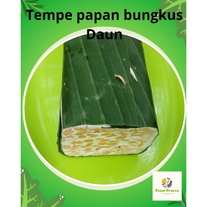 

TEMPE PAPAN BUNGKUS DAUN SMALL