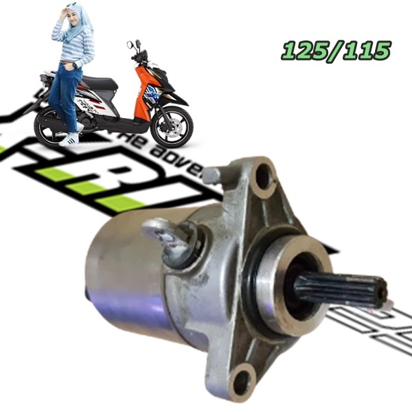 Dinamo starter X Ride 125 FI  x Ride 115 stater starting motor