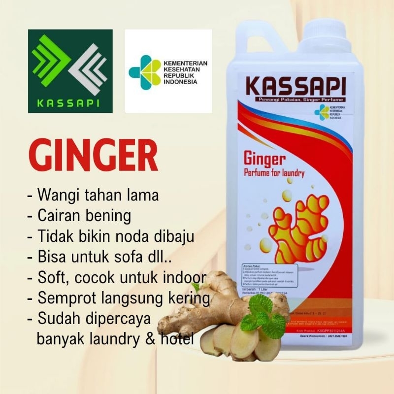 KASSAPI PARFUM LAUNDRY GINGER