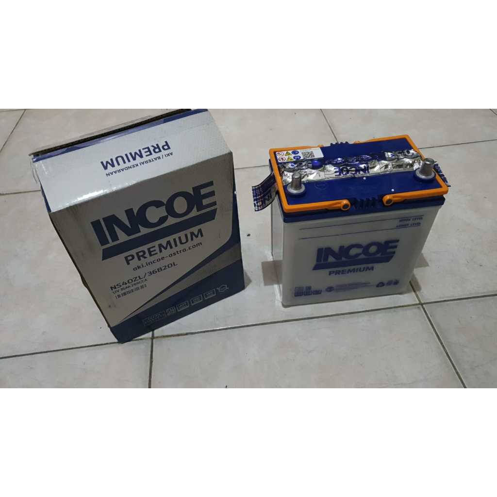 Aki Basah Incoe Premium 36B20L/NS40ZL (35AH)