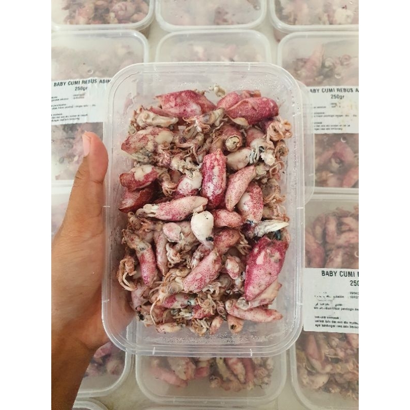 

Cumi Asin Kering/Baby Cumi Asin 250gr