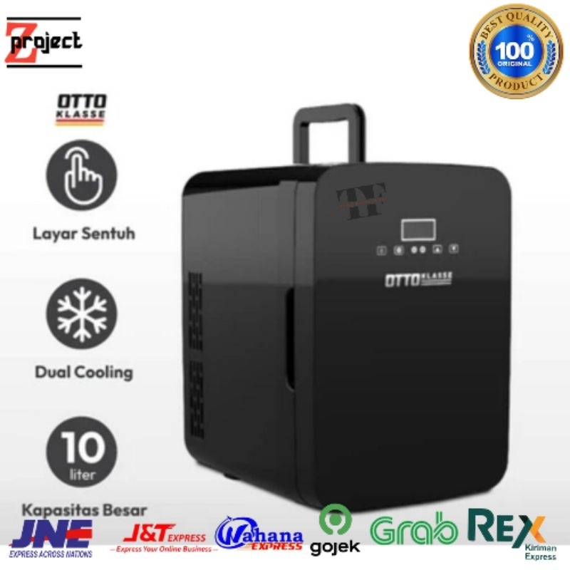 OTTO KLASSE KULKAS MOBIL 10 LITER COOL & WARM DUAL COOLING / KULKAS MINI UNTUK MOBIL / KULKAS MOBIL
