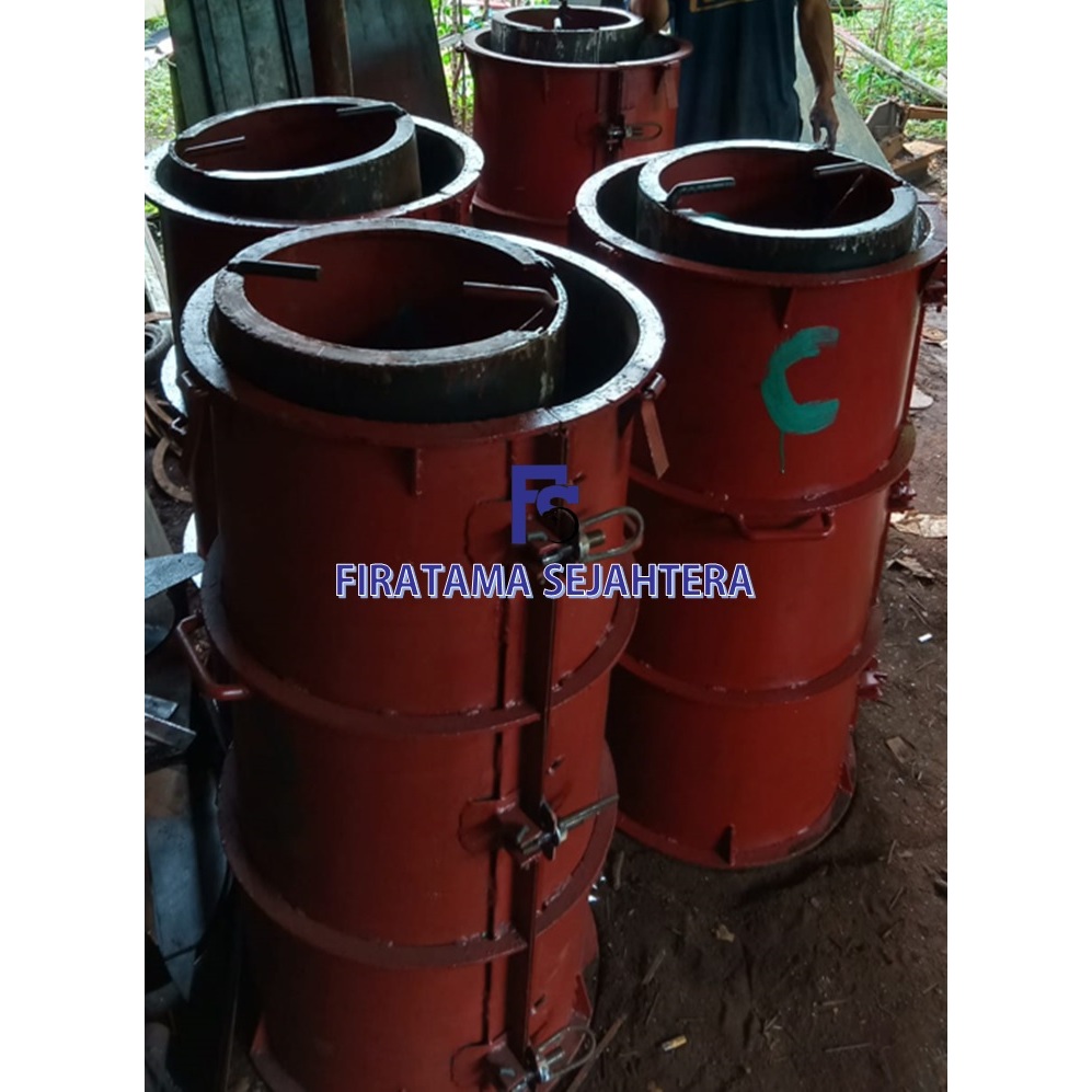 Cetakan Gorong - Gorong - Buis Beton Diameter 50 cm x 100 cm