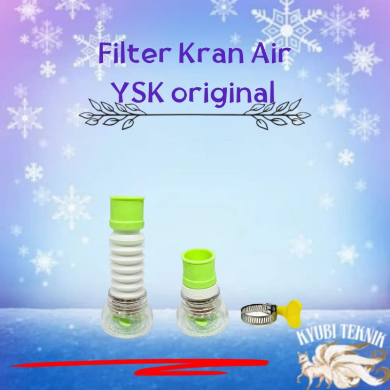 ( Original 100% )Saringan Air/ Filter kran / Sambungan Kran Air Flexible YSK