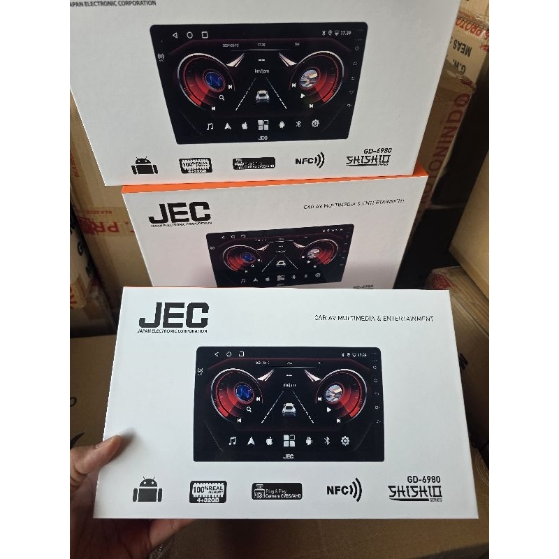 Hu Android 9" JEC Shisio Ram 4/32GB NFC