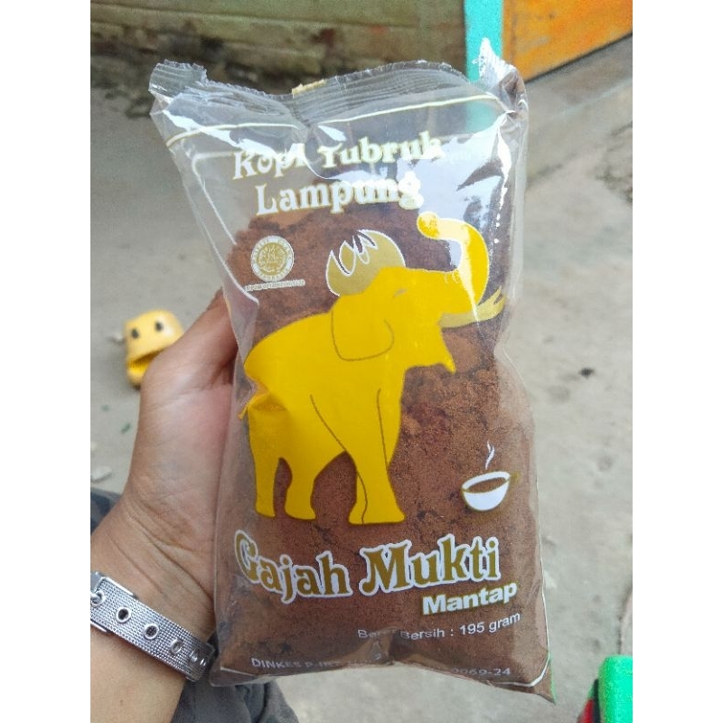 

Kopi asli Lampung Gajah Mukti