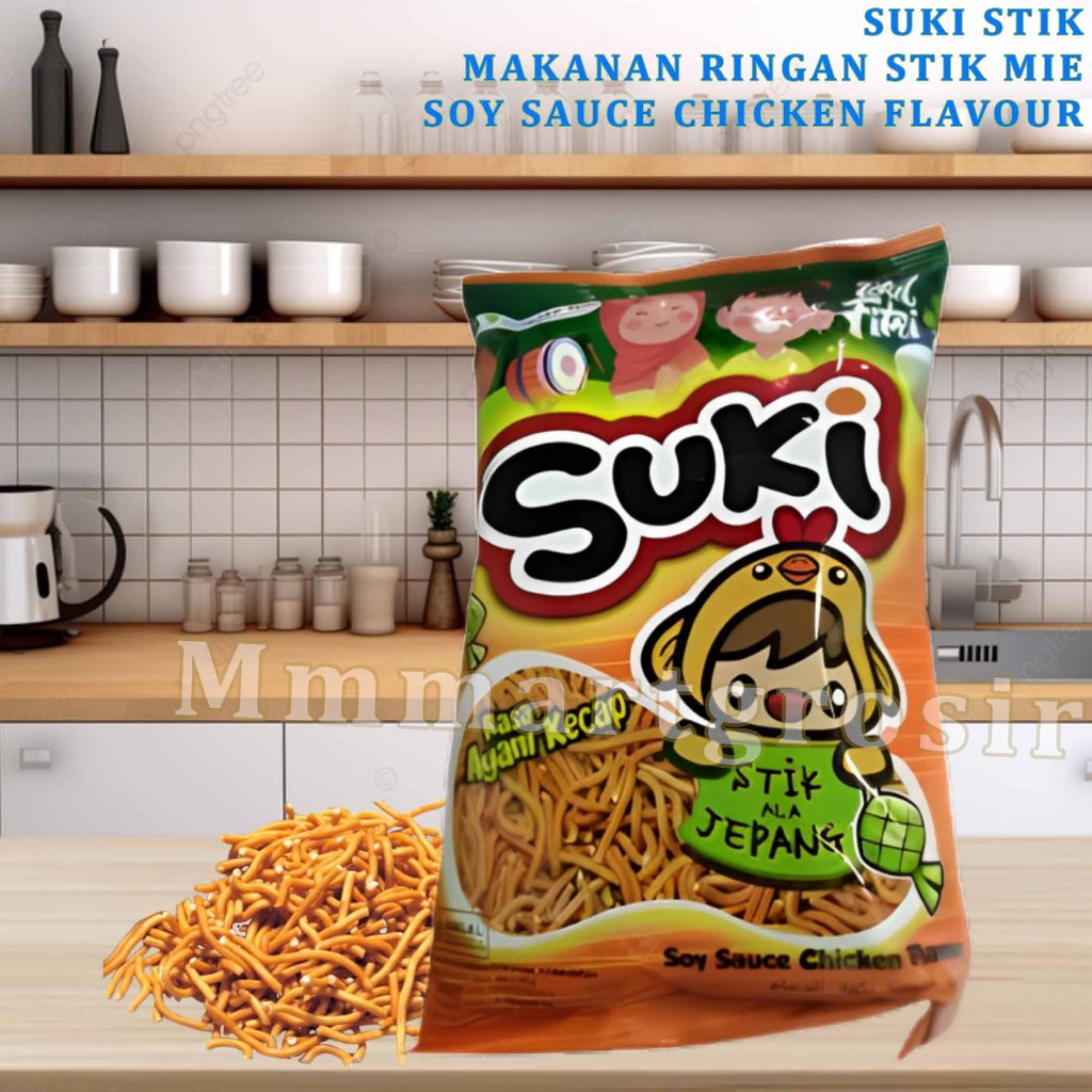 

Suki Snack / Snack Stik Ala Jepang / Cemilan Snack Rasa Ayam Kecap / 95gr
