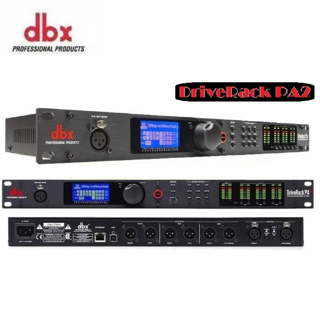 Speaker Management Dbx Pa2 Dbx Pa 2 Original New