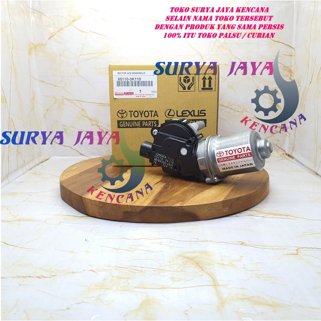 DINAMO MOTOR WIPER HILUX REVO INOVA REBORN 85110-0K110