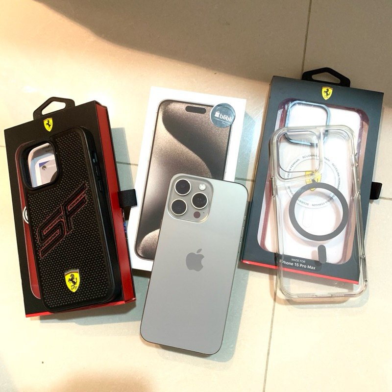 Iphone 15 pro max 256 second (pemakaian pribadi)