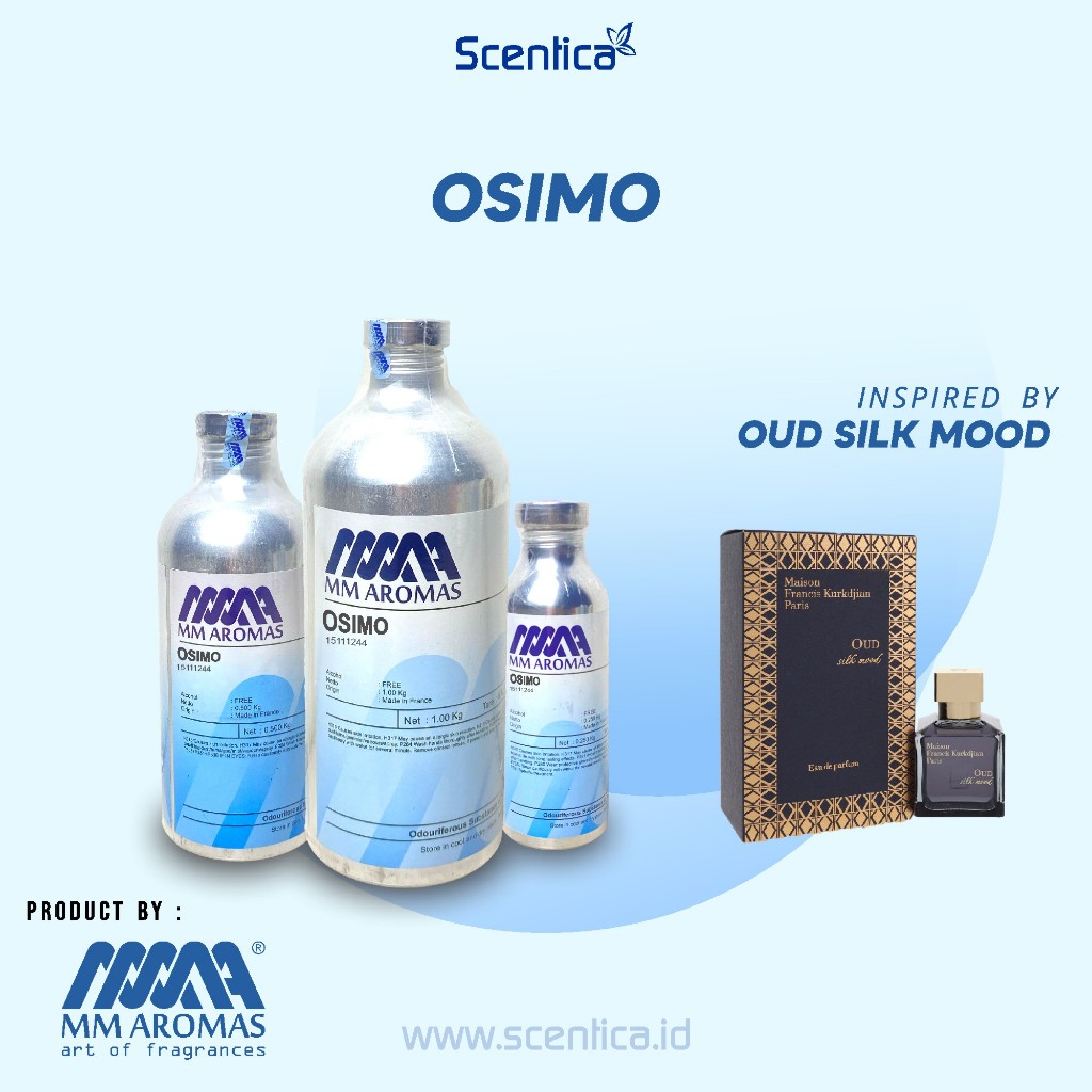 Bibit Parfum OSIMO Inspired by OUD SILK MOOD Kemasan segel 1kg 500g 250g Original Product MM Aromas