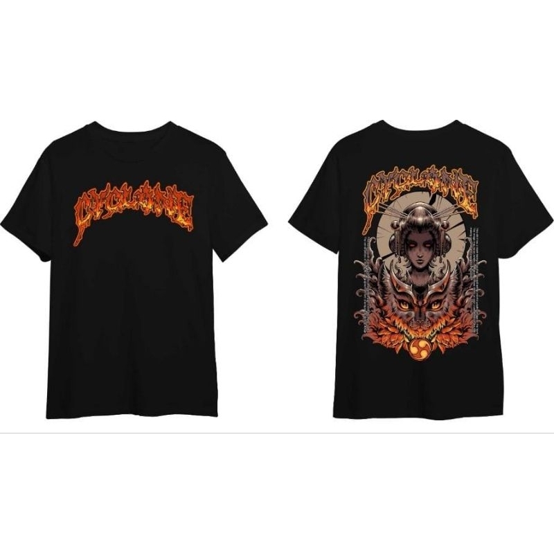 T. shirt Cyclone Girl Fire ( Over Size  )