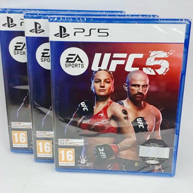 UFC 5 PS5 Kaset Playstation PS 5 Original Sony Ufc5 Game CD BD Games Gulat bebas khabib nurmagomedov