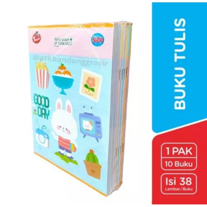 

Buku Tulis Sidu Isi 38 Lembar Murah Grosir / Buku SIDU 38 RB9