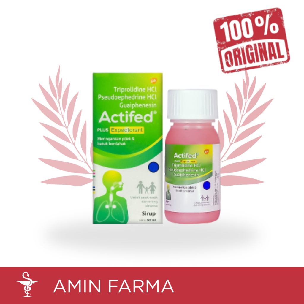 Actifed Plus Expectorant (Hijau)