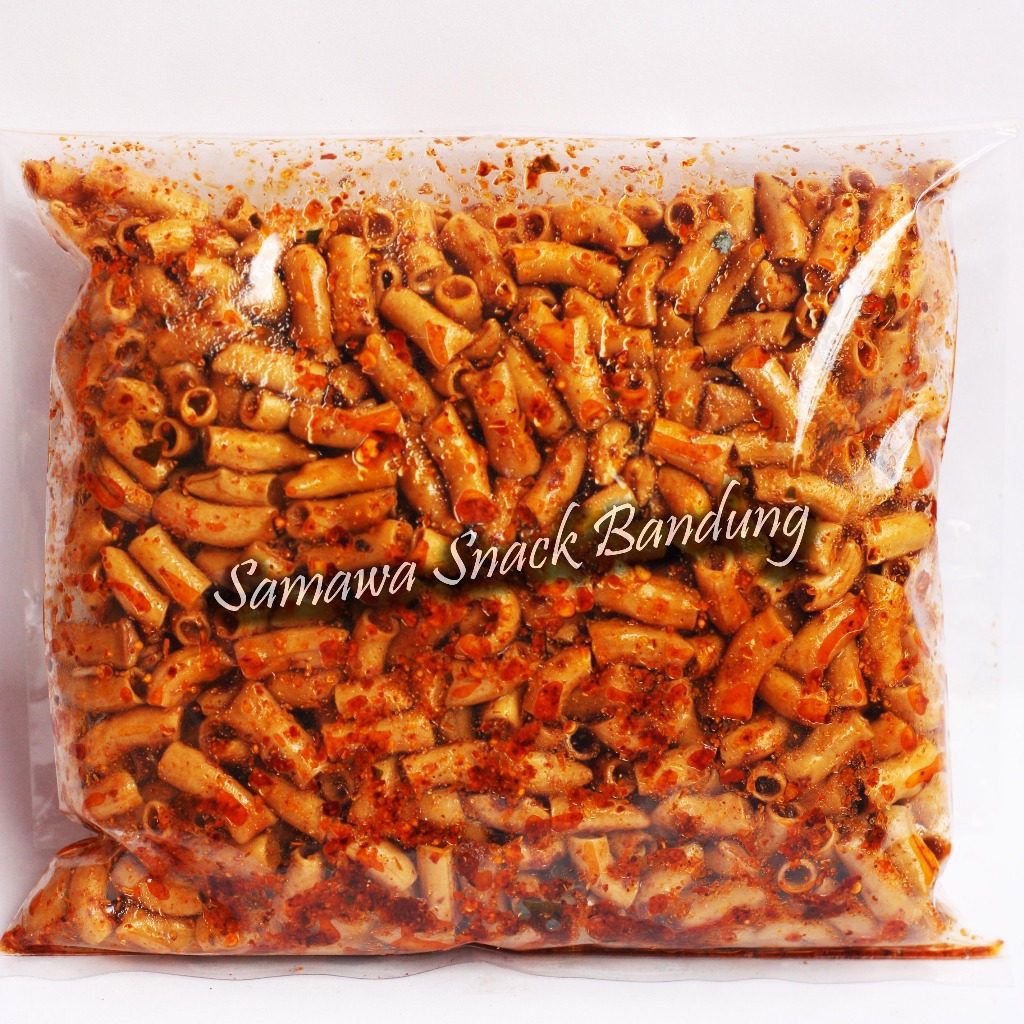 

Seblak Makaroni Bantat Cikruh Extra Pedas Daun Jeruk 500gr