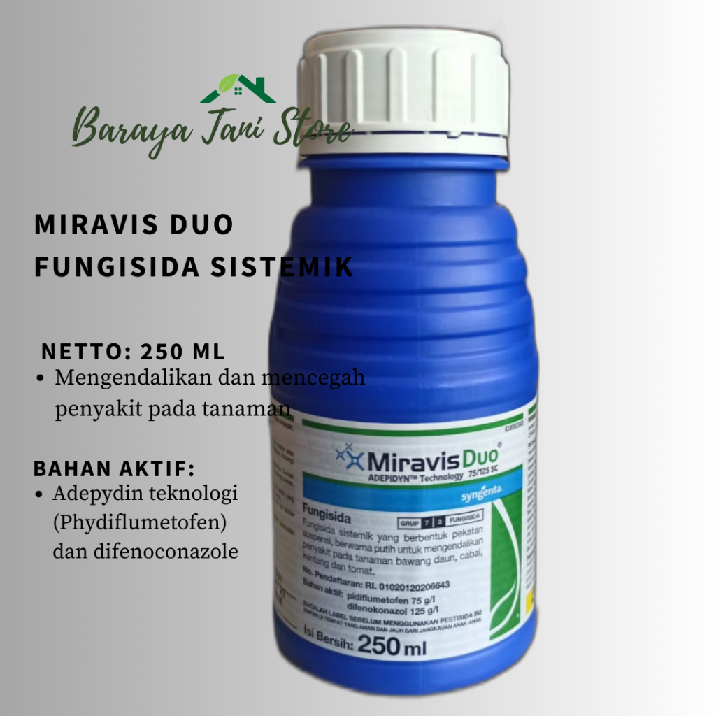 FUNGISIDA MIRAVIS DUO 250 ML 75/125 SC ORIGINAL SYNGENTA