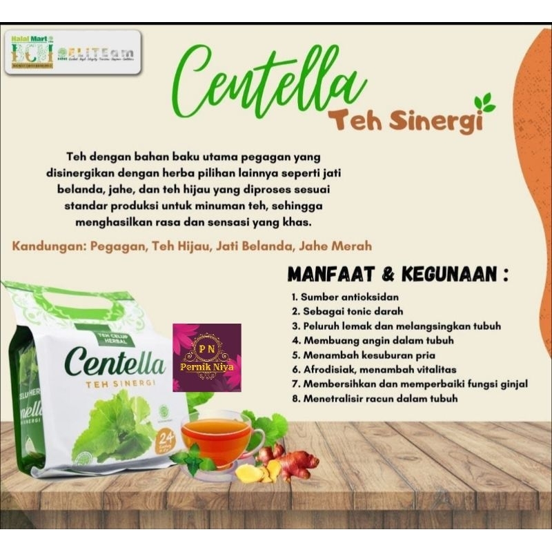

Teh Centella, Teh Herbal, Teh Diet