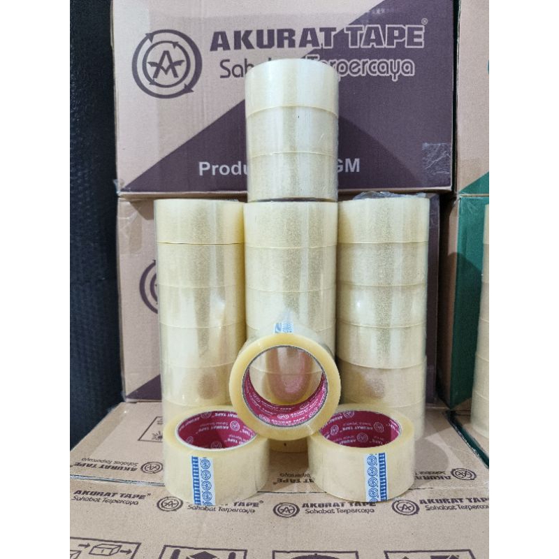 

Lakban Murah Bening 45×100yard Promo - Lakban Setara Daimaru - Murah