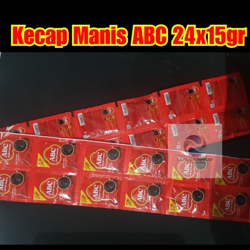 

Kecap manis ABC sachet 24x15gr