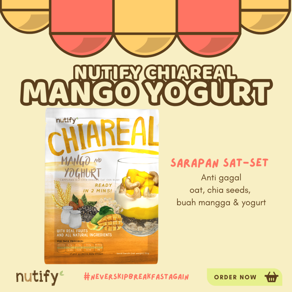 

Nutify Chiareal Mango Yogurt BARU!