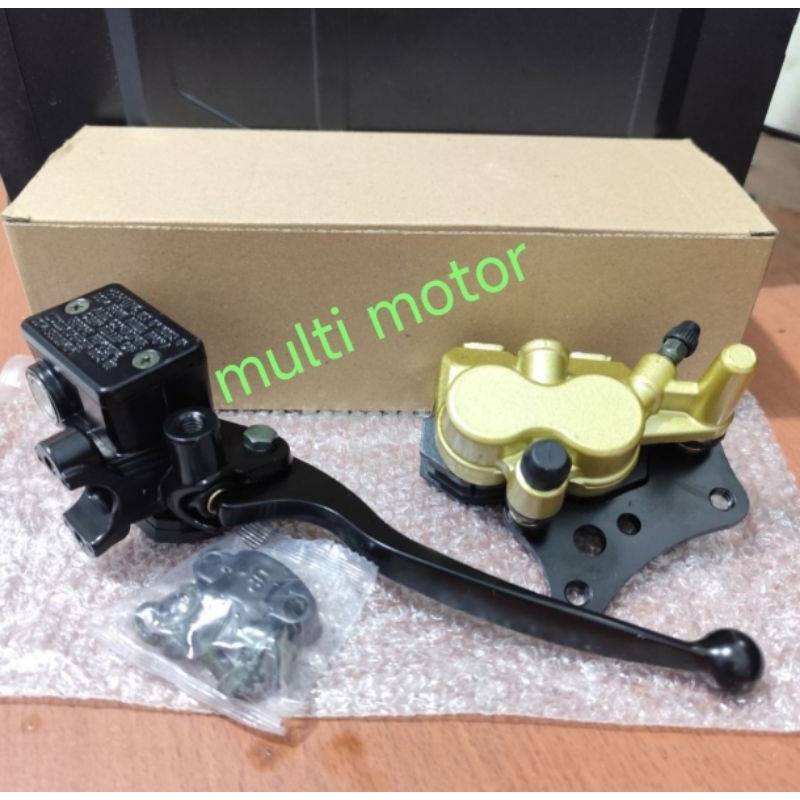 master rem set plus kaliper cakram depan satria 2tak hiu lumba,tornado