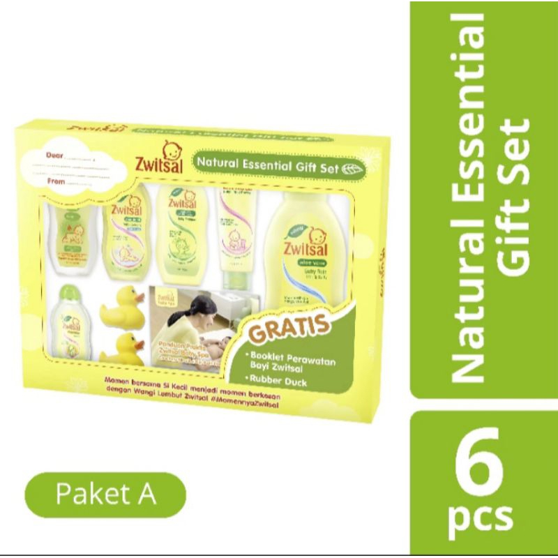 Zwitsal Essential baby gift set hampers bayi Zwitsal natural paket perlengkapan bayi