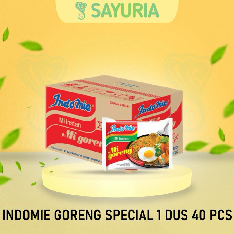 

INDOMIE GORENG SPECIAL 1 DUS ISI 40 PCS