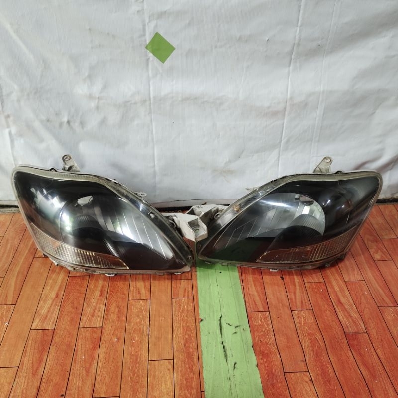 Headlamp Lampu depan Toyota vios Gen 2 model ring Smoke Original