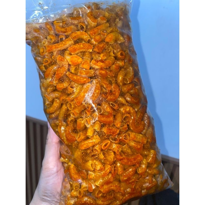 

makaroni cikruh 1/2kg cemilan pedas asin gurih
