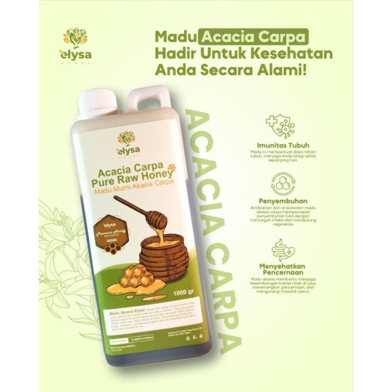 

Madu ASLI dan MURNI Acacia carpaby elysa honey, enak dan menyehatkan