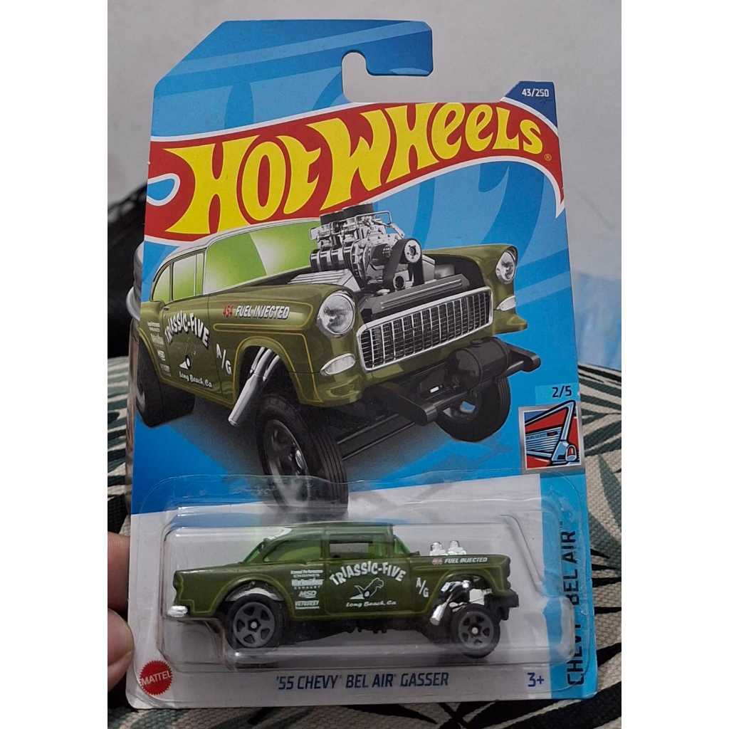 (ATz) Hot Wheels CHEVY BEL AIR - '55 CHEVY BEL AIR GASSER